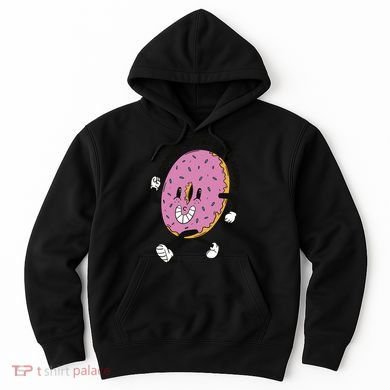 Donut Worry Be Happy Positive Hoodie