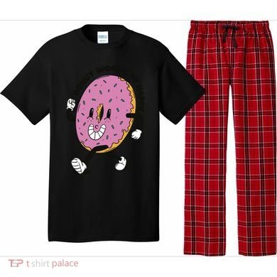 Donut Worry Be Happy Positive Pajama Set