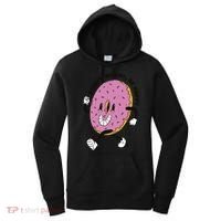Donut Worry Be Happy Positive Women's Hoodie thumb 0