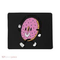 Donut Worry Be Happy Positive Mousepad thumb 0