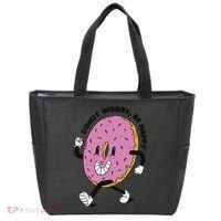 Donut Worry Be Happy Positive Tote Bag thumb 0
