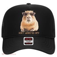 Dont Worry Be Capy Capybara Hat thumb 0