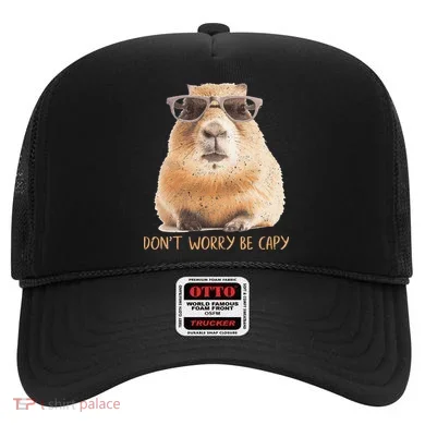 Dont Worry Be Capy Capybara Hat