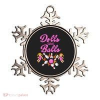 Dolls With Balls Ornament thumb 0