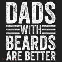 Dads With Beards Are Better Funny Bearded Dad Hat thumb 2