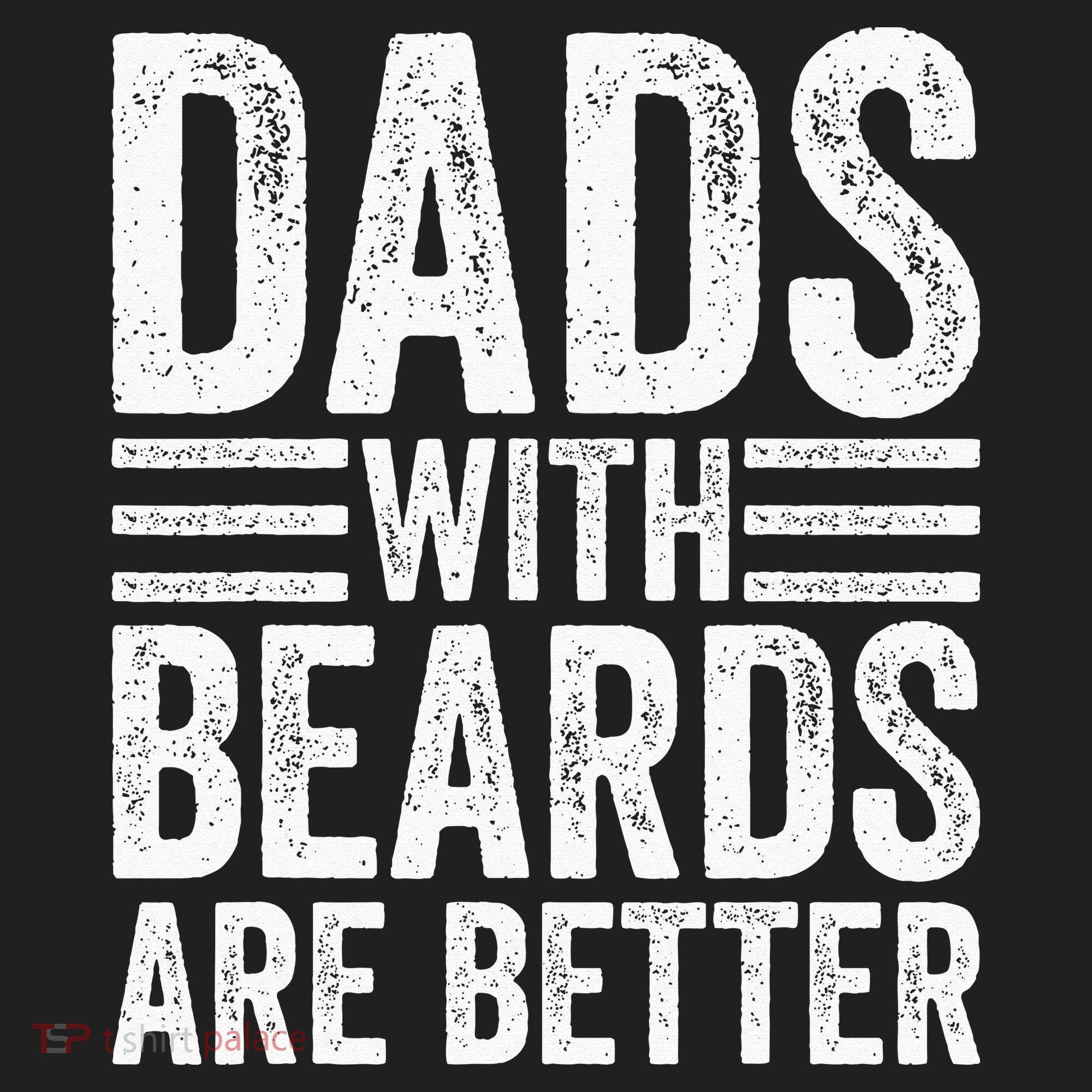 Dads With Beards Are Better Funny Bearded Dad Golf Towel