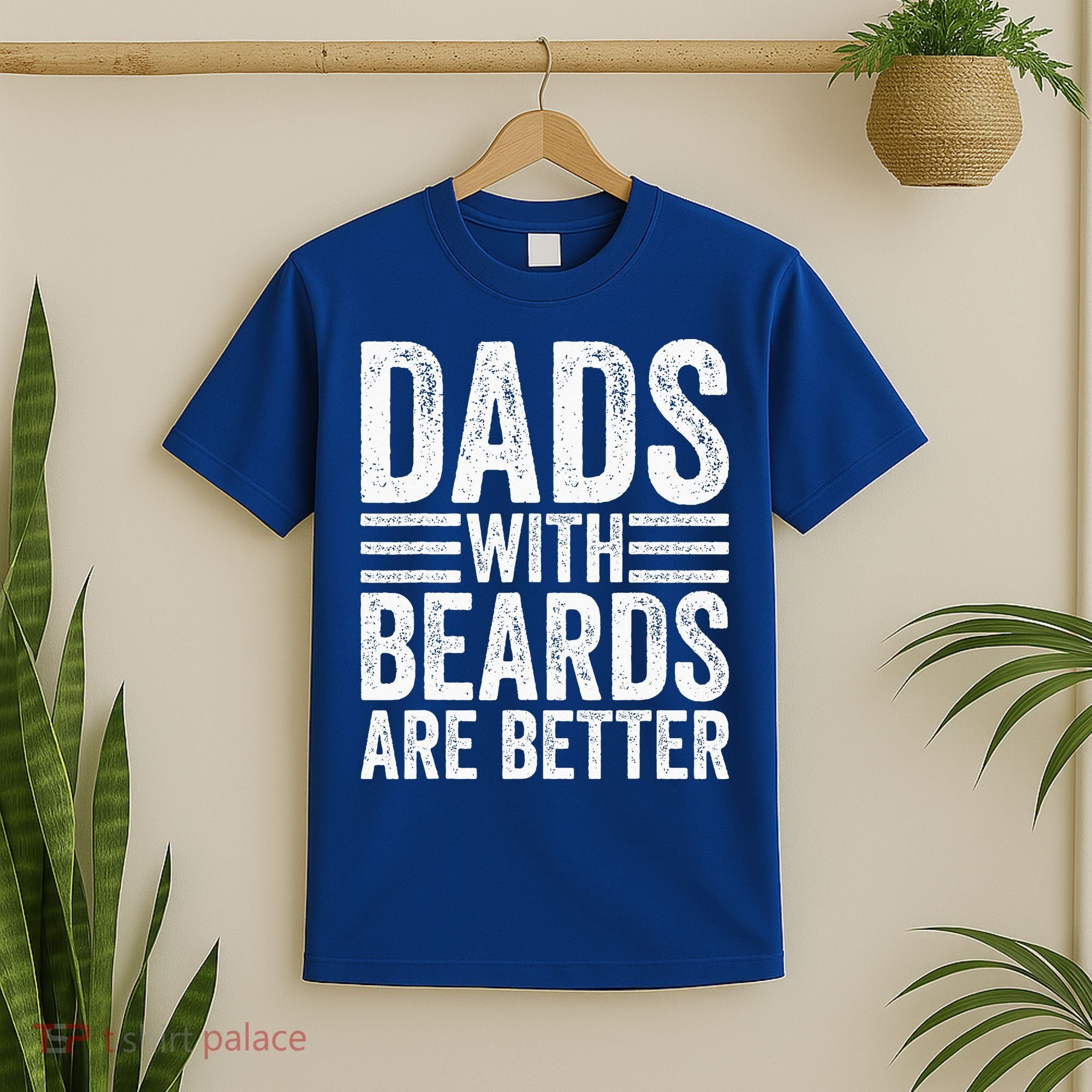 Dads With Beards Are Better Funny Bearded Dad T-Shirt