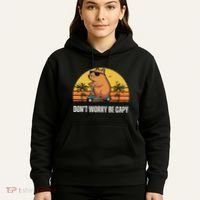 Don’T Worry Be Capy Cute Capybara Hoodie thumb 5