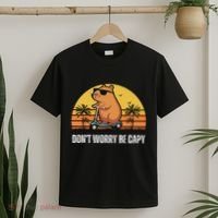 Don’T Worry Be Capy Cute Capybara T-Shirt thumb 2