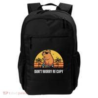 Don’T Worry Be Capy Cute Capybara Backpack thumb 0
