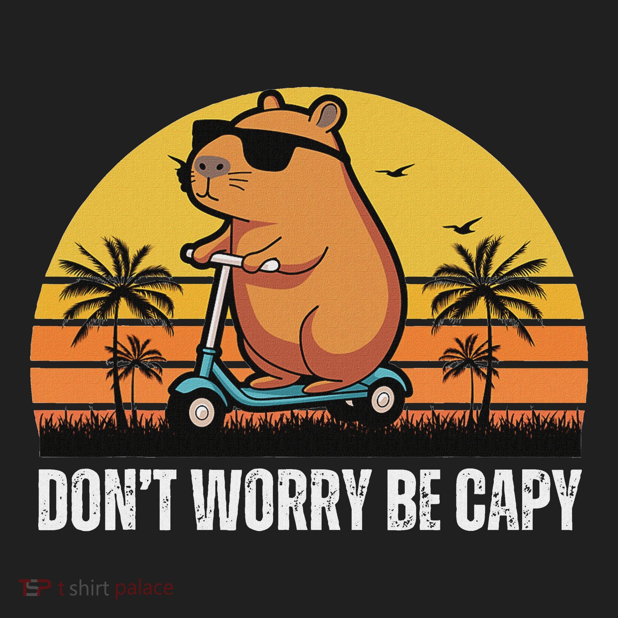 Don’T Worry Be Capy Cute Capybara Hat
