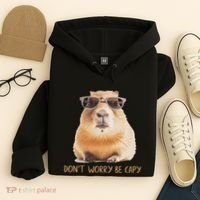 DonT Worry Be Capy Capybara Hoodie thumb 4