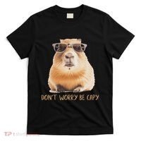 DonT Worry Be Capy Capybara T-Shirt thumb 0