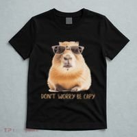 DonT Worry Be Capy Capybara T-Shirt thumb 5
