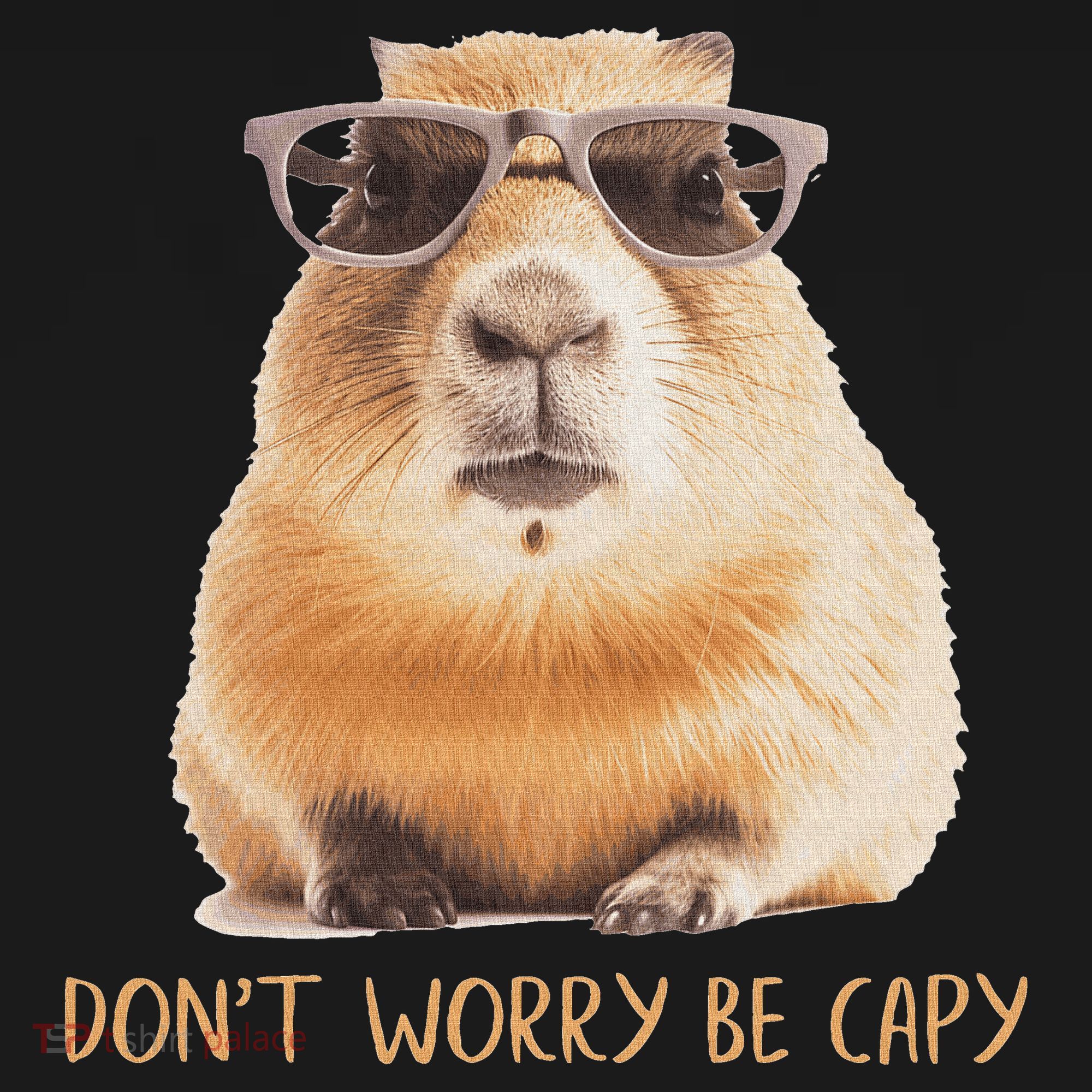 DonT Worry Be Capy Capybara Tall T-Shirt