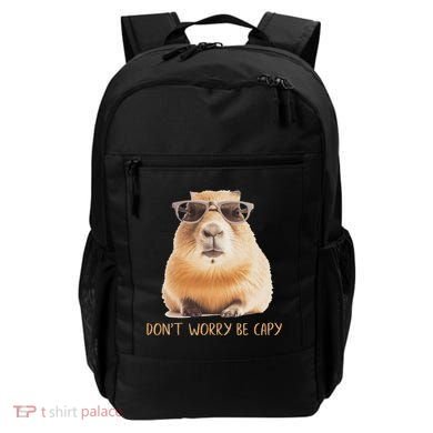 DonT Worry Be Capy Capybara Backpack