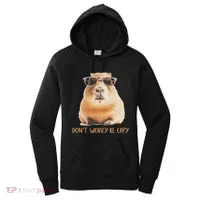 DonT Worry Be Capy Capybara Women's Hoodie thumb 0