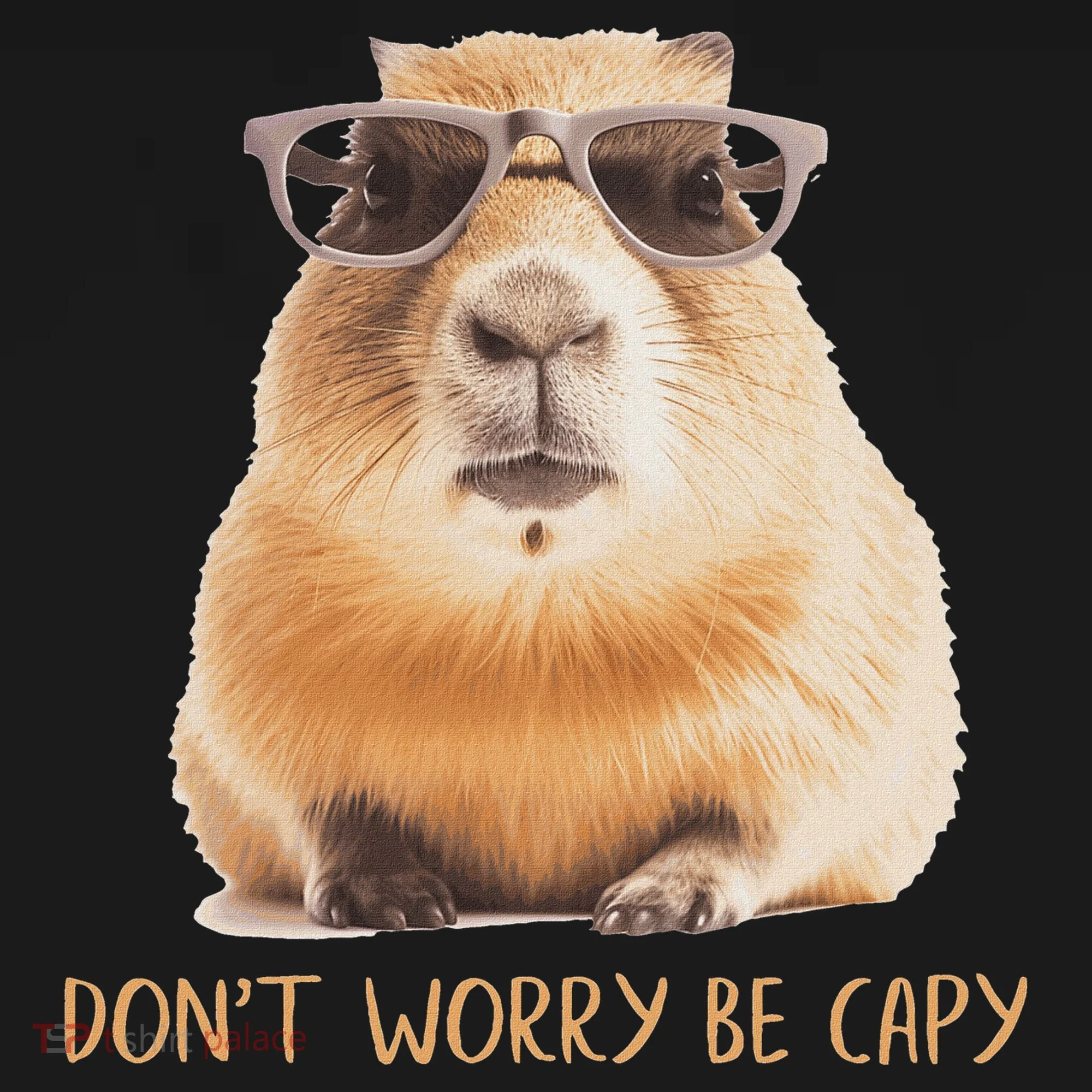 DonT Worry Be Capy Capybara Women's Hoodie