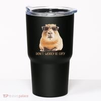 DonT Worry Be Capy Capybara Tumbler thumb 0