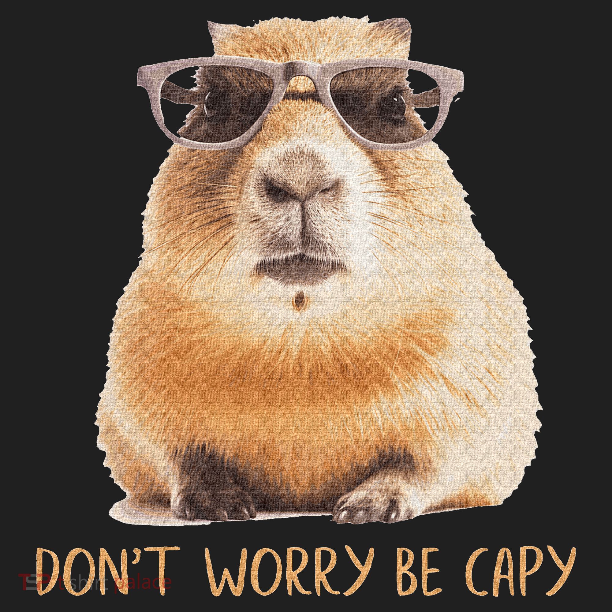 DonT Worry Be Capy Capybara Tumbler