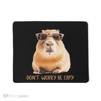 DonT Worry Be Capy Capybara Mousepad thumb 0