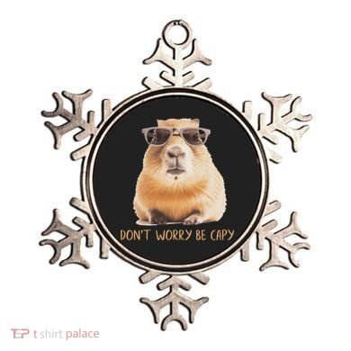 DonT Worry Be Capy Capybara Ornament