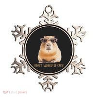 DonT Worry Be Capy Capybara Ornament thumb 0