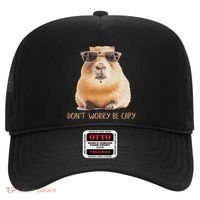 DonT Worry Be Capy Capybara Hat thumb 0