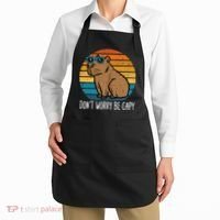 Dont Worry Be Capy Capybara Apron thumb 2