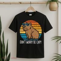 Dont Worry Be Capy Capybara T-Shirt thumb 2