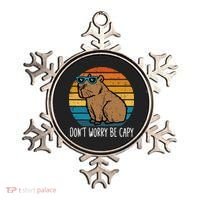 Dont Worry Be Capy Capybara Ornament thumb 0