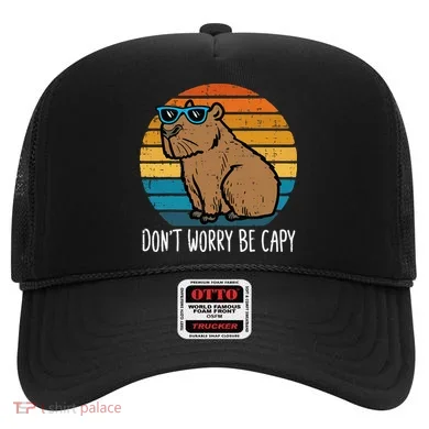 Dont Worry Be Capy Capybara Hat