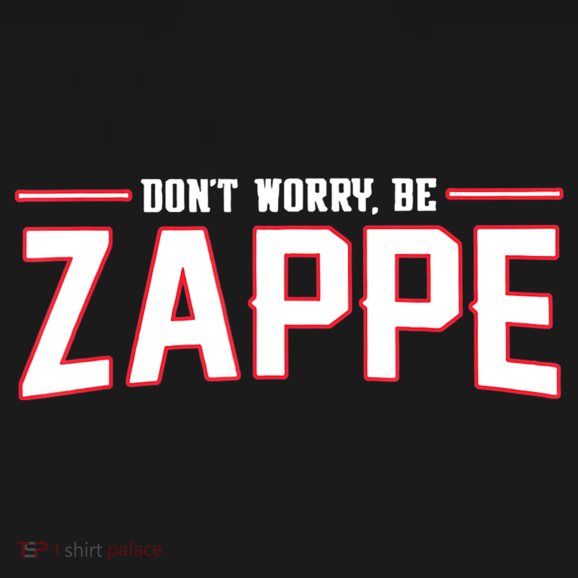 Don't Worry Be Zappe America Football Womens Women's Hoodie
