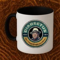 Diabeetus Wilford Brimley Copy Coffee Mug thumb 2
