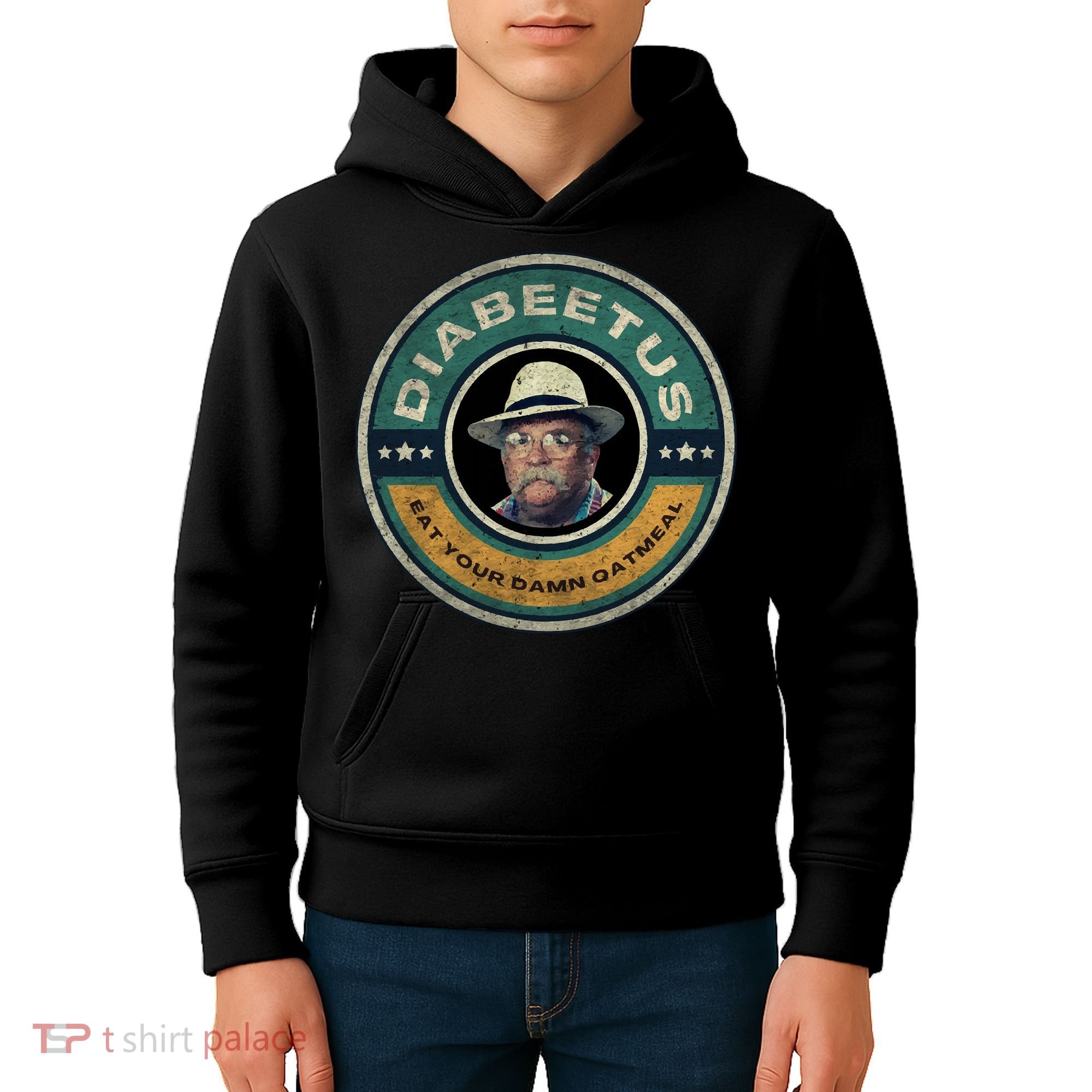 Diabeetus Wilford Brimley Copy Kids Hoodie