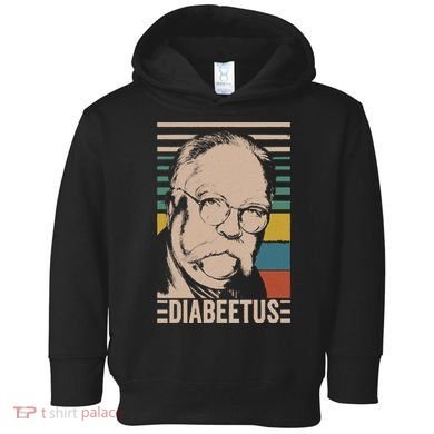 Diabeetus Wilford Brimley Vintage Style Design Toddler Hoodie