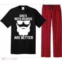 Dads With Beard Are Better Funny Bearded Dad Fathers Day Cool Gift Pajama Set thumb 0