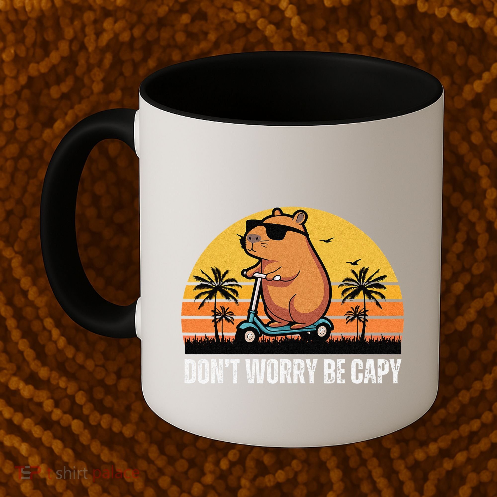 Don’T Worry Be Capy Cute Capybara Gift Coffee Mug