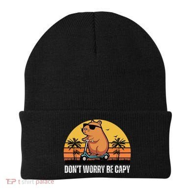 Don’T Worry Be Capy Cute Capybara Gift Beanie