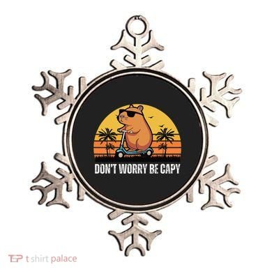 Don’T Worry Be Capy Cute Capybara Gift Ornament