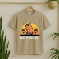 Don’T Worry Be Capy Cute Capybara Gift T-Shirt thumb 2