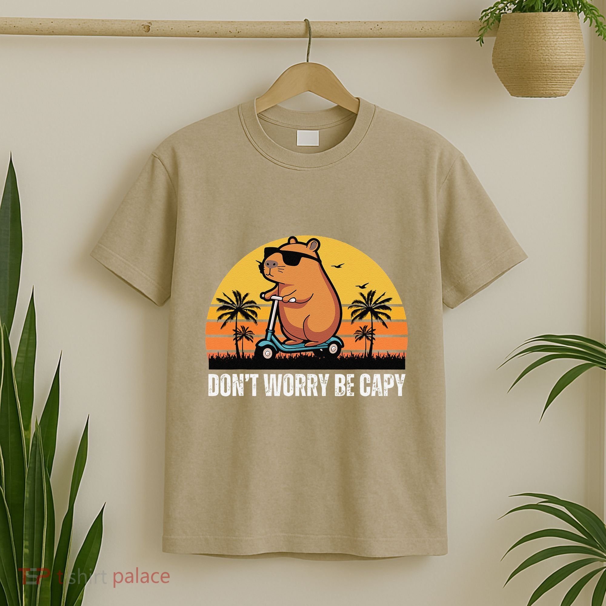 Don’T Worry Be Capy Cute Capybara Gift T-Shirt