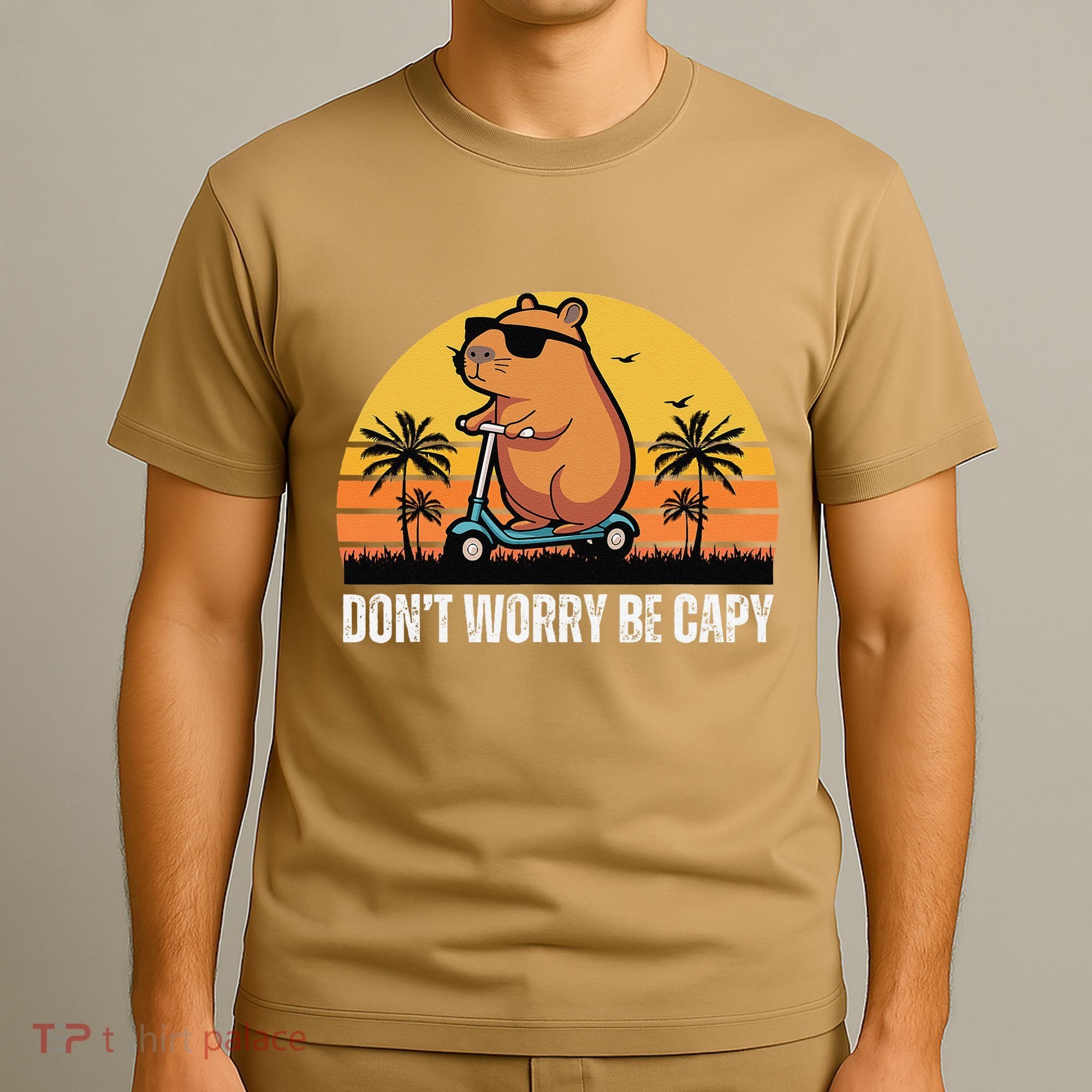 Don’T Worry Be Capy Cute Capybara Gift T-Shirt