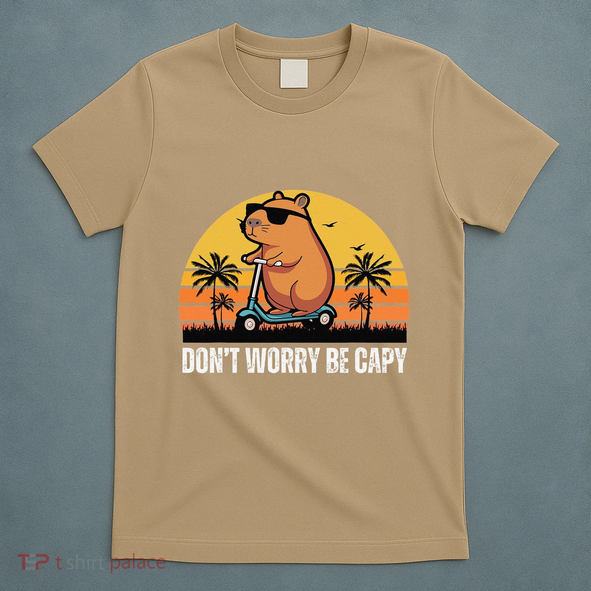 Don’T Worry Be Capy Cute Capybara Gift T-Shirt