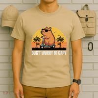 Don’T Worry Be Capy Cute Capybara Gift T-Shirt thumb 6