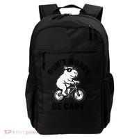 Dont Worry Be Capy Capybara Funny Capybara Backpack thumb 0