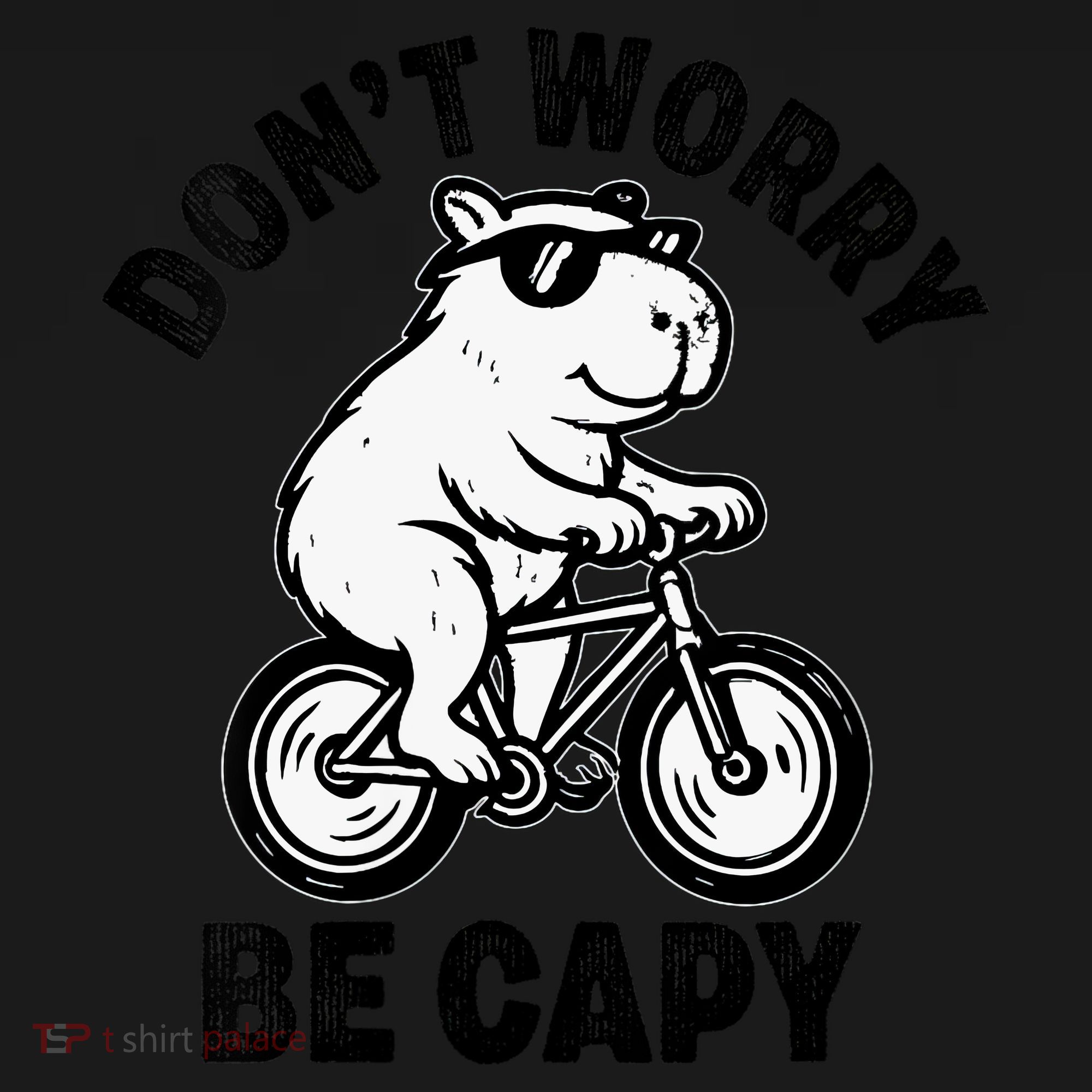 Dont Worry Be Capy Capybara Funny Capybara Backpack