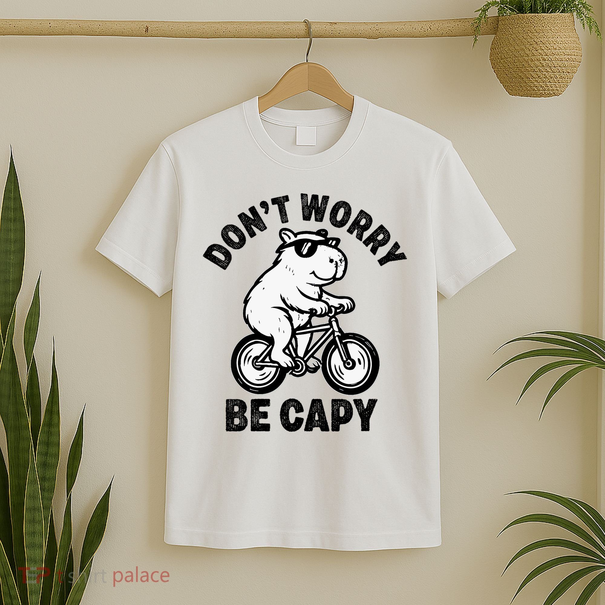 Dont Worry Be Capy Capybara Funny Capybara T-Shirt