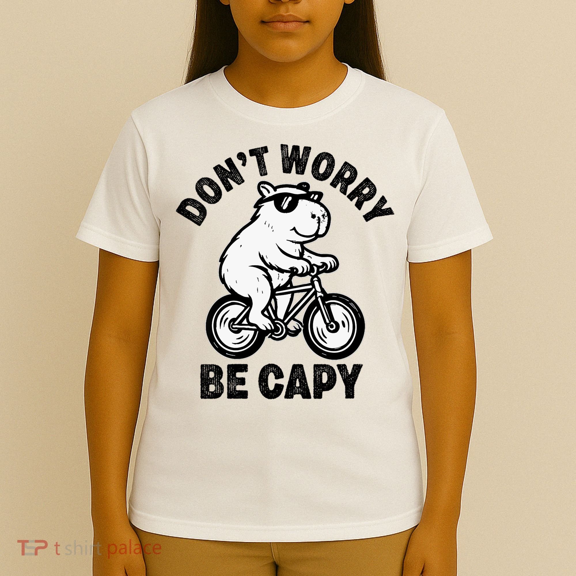 Dont Worry Be Capy Capybara Funny Capybara T-Shirt