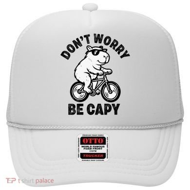Dont Worry Be Capy Capybara Funny Capybara Hat